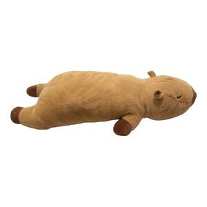 Mochi Mochi Capybara Stuffed Pillow Plush 38” Giant Soft Cuddly